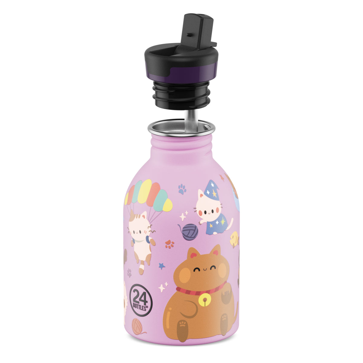 24BOTTLES Urban Bottle Kids Meow Friends 250ml