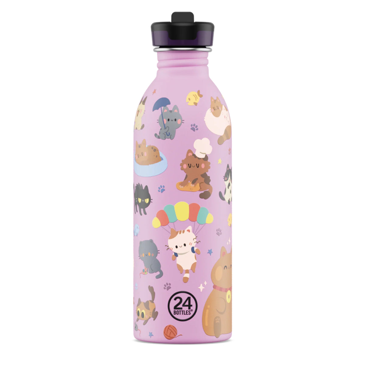 24BOTTLES Urban Kids Bottle Meow Friends 500ml