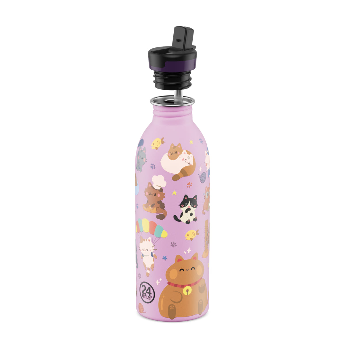 24BOTTLES Urban Kids Bottle Meow Friends 500ml