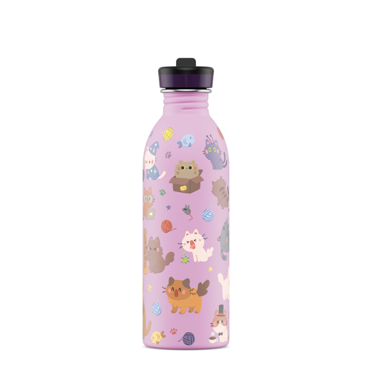 24BOTTLES Urban Kids Bottle Meow Friends 500ml