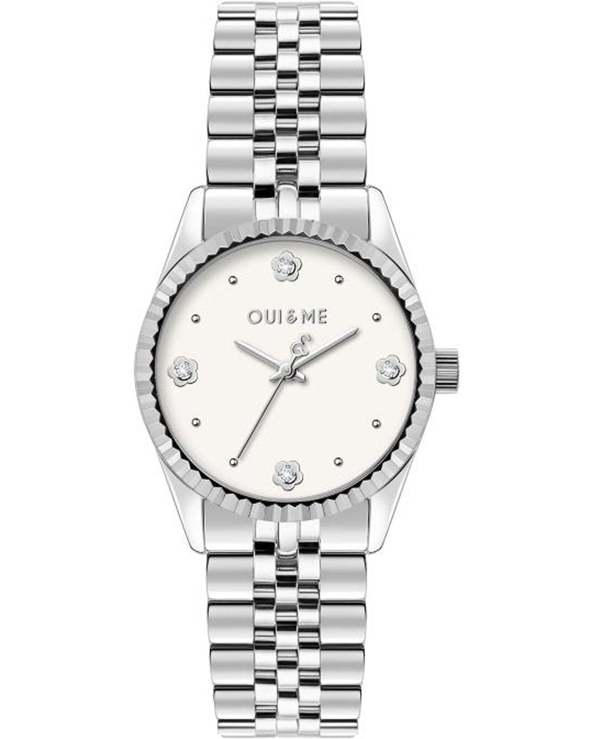 Ρολόι OUI&ME Coquette Diamonds Silver Stainless Steel Bracelet