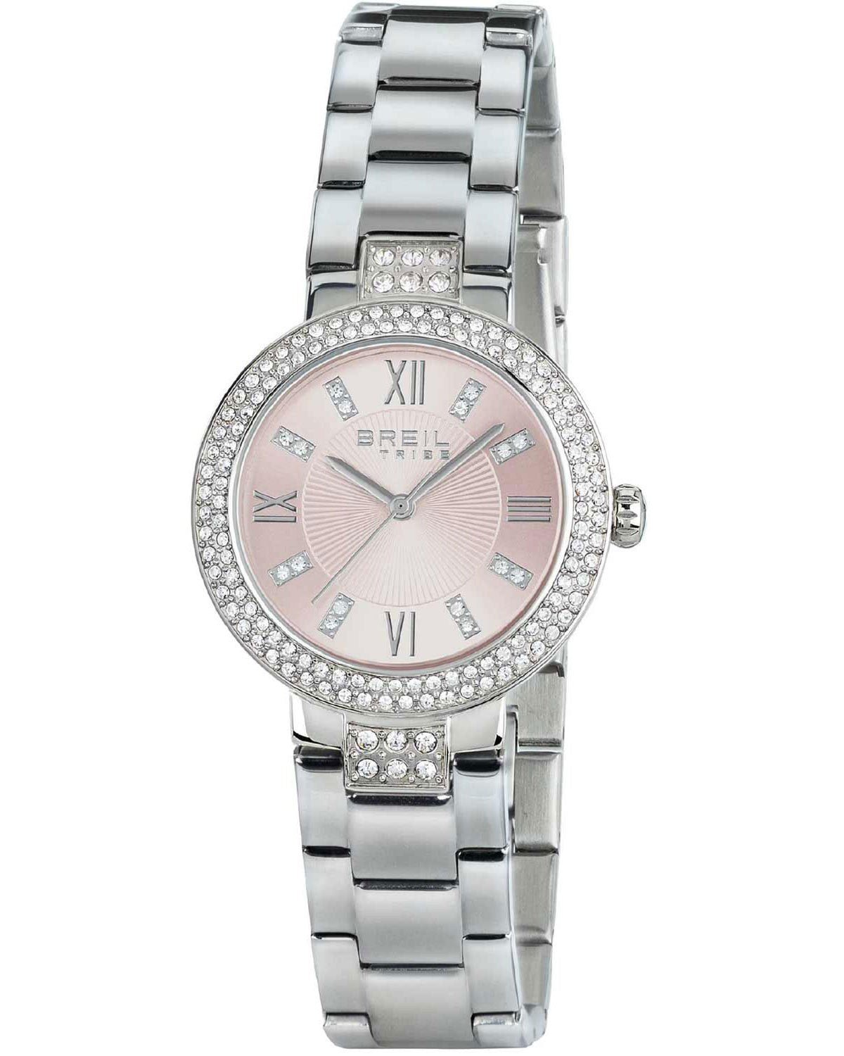 Ρολόι BREIL Tribe Dance Floor Crystals Silver Stainless Steel Bracelet