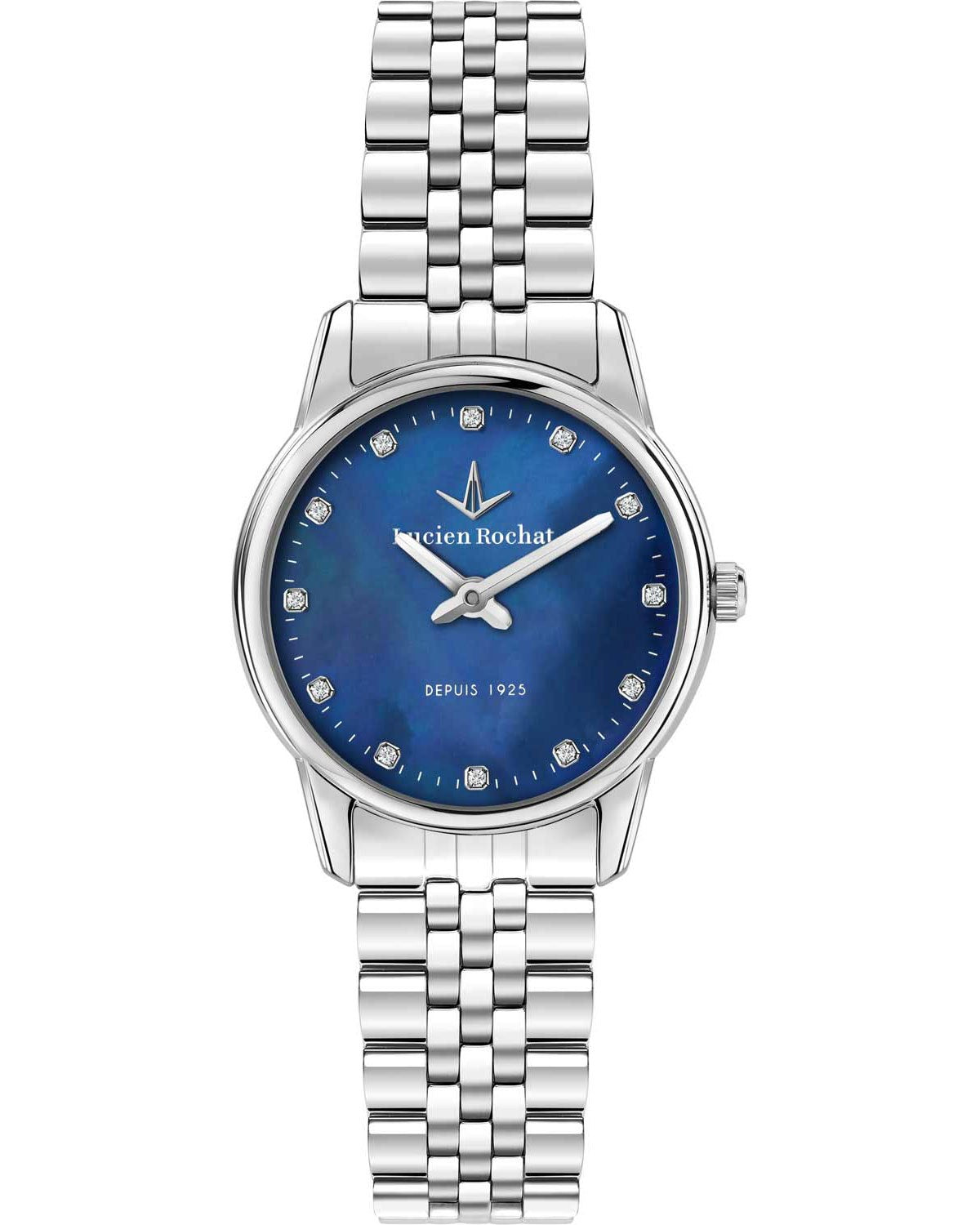 Ρολόι LUCIEN ROCHAT Iconic Diamonds Silver Stainless Steel Bracelet