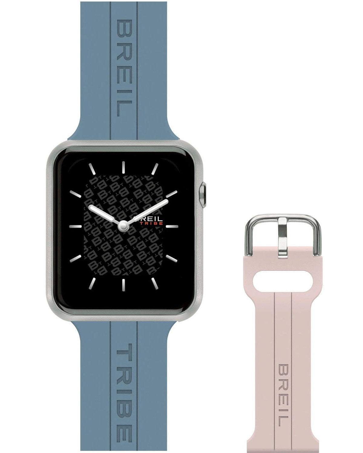 Ρολόι BREIL SBT-X Smartwatch Blue Silicone Strap Gift Set