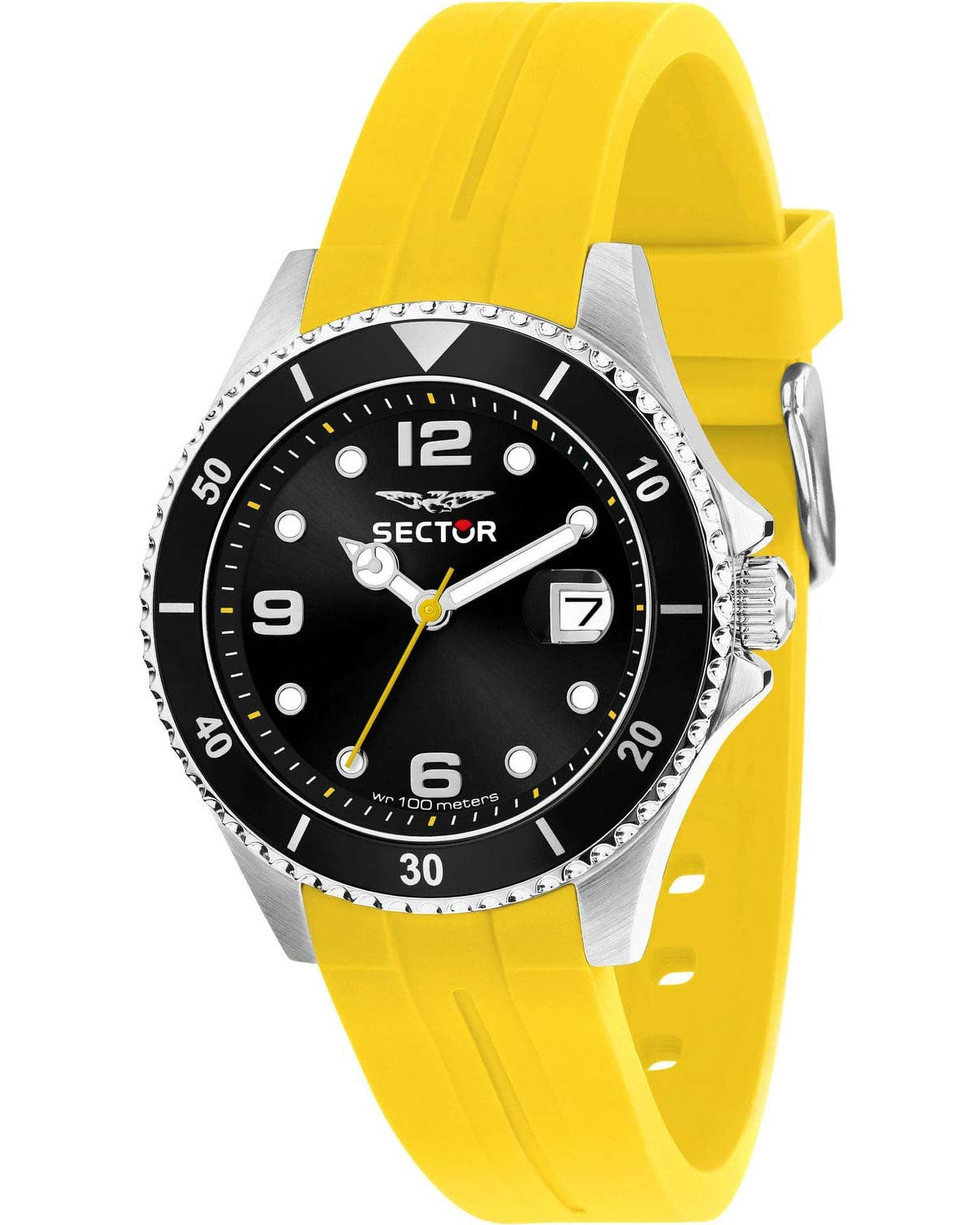 Ρολόι SECTOR 230 Yellow Plastic Strap