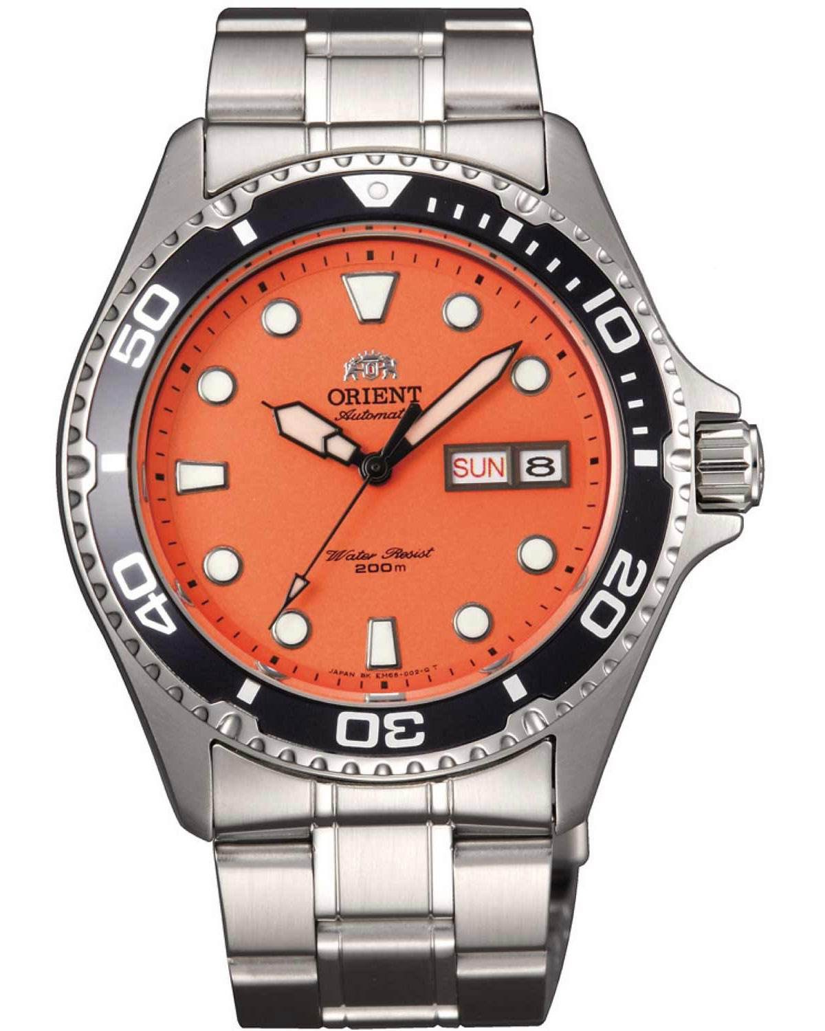 Ρολόι ORIENT Sports Automatic Silver Stainless Steel Bracelet