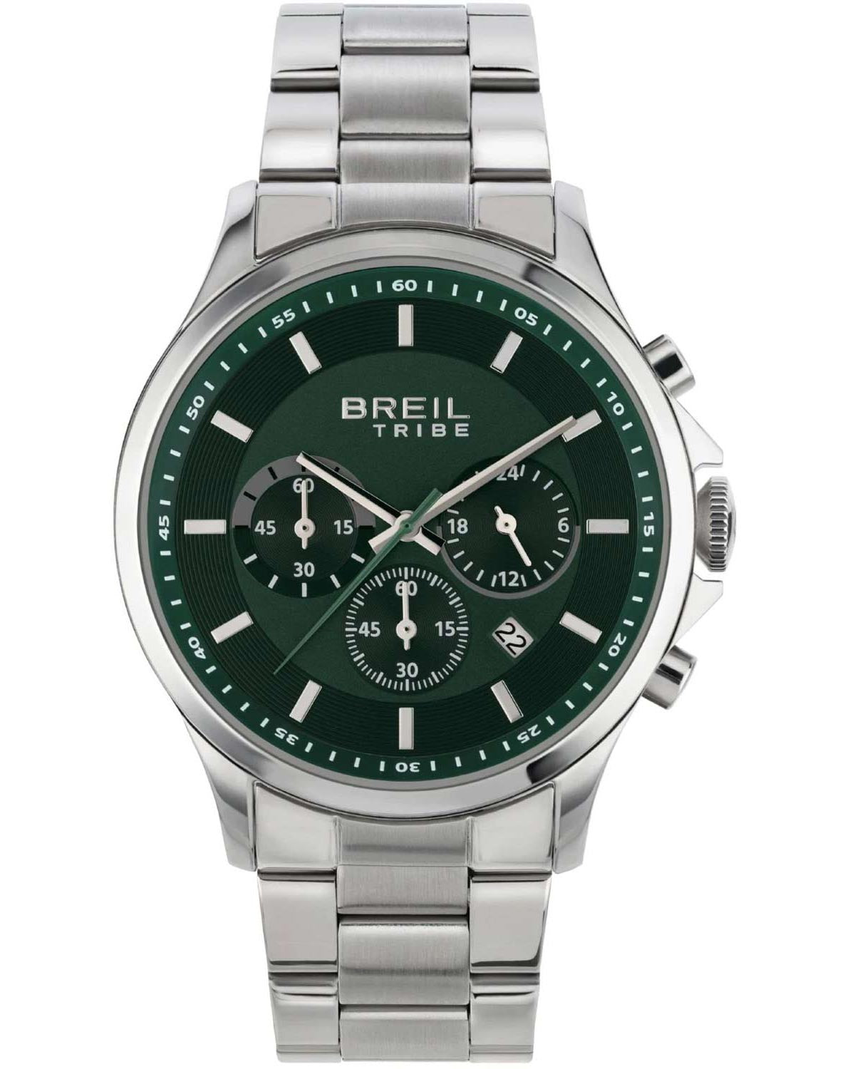 Ρολόι BREIL Tribe Kart Chronograph Silver Stainless Steel Bracelet