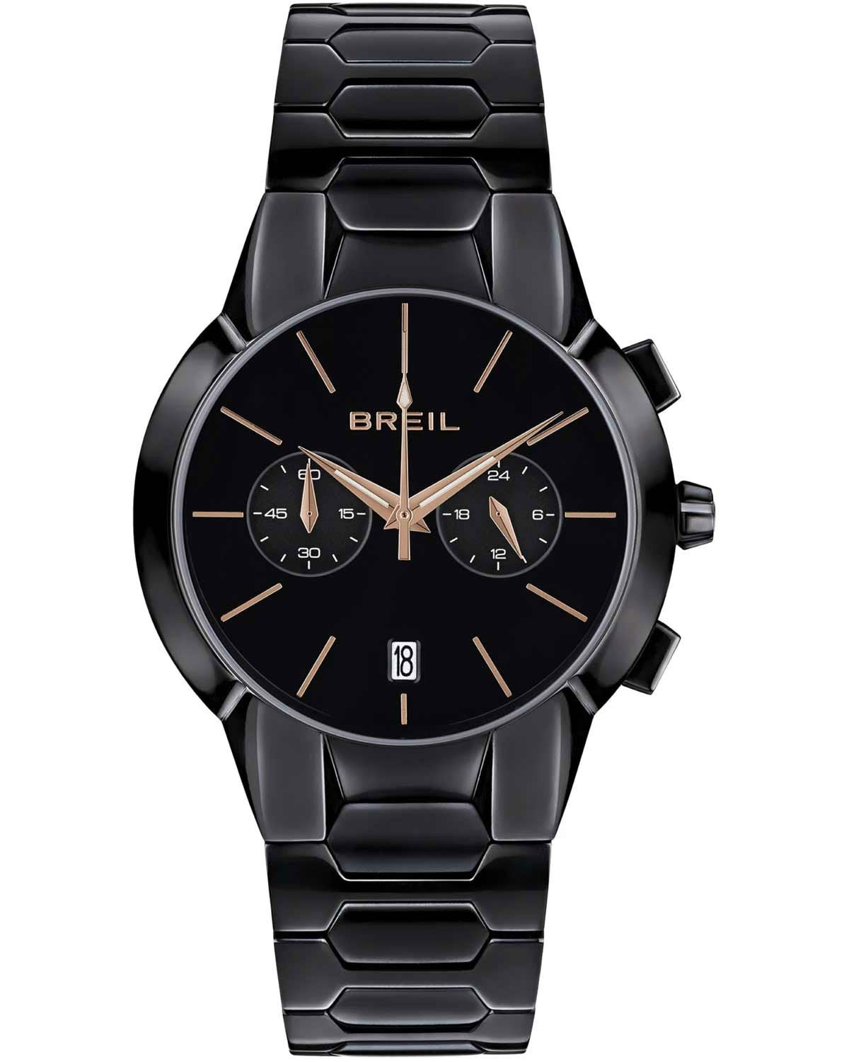 Ρολόι BREIL New One Chronograph Black Stainless Steel Bracelet