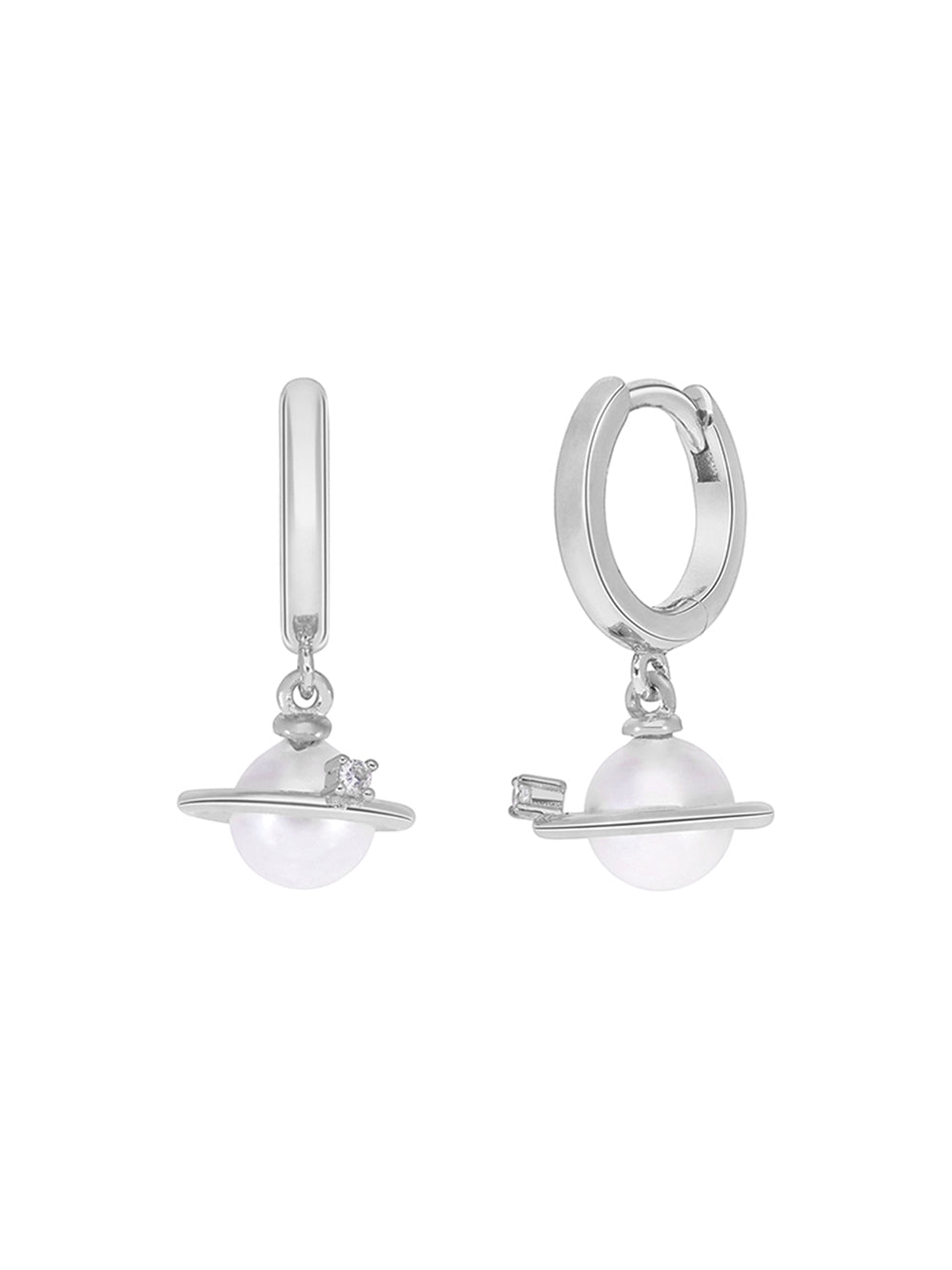 Ασημένια Γυναικεία Σκουλαρίκια Marea Silver D03101-AF