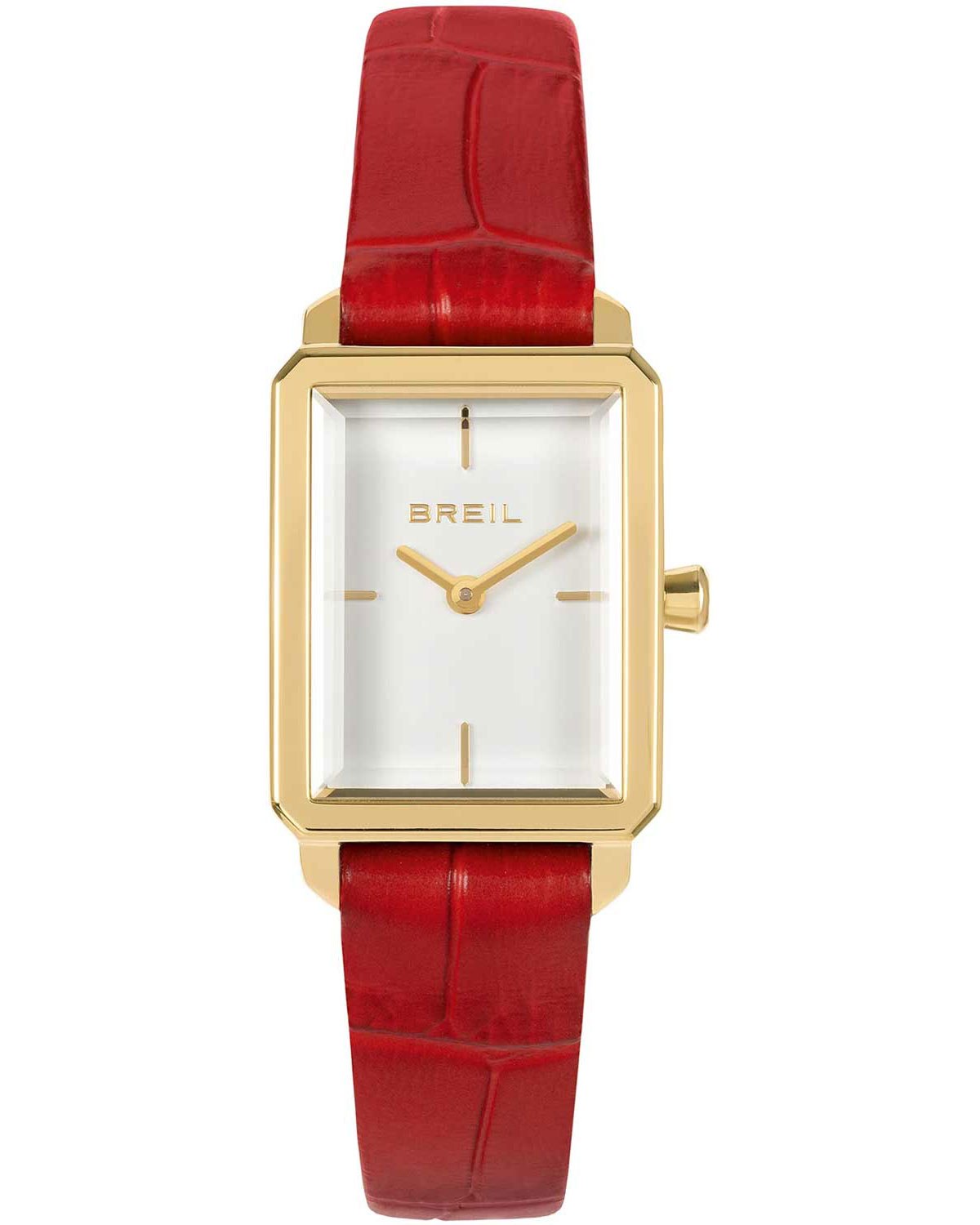 Ρολόι BREIL Carre Red Leather Strap