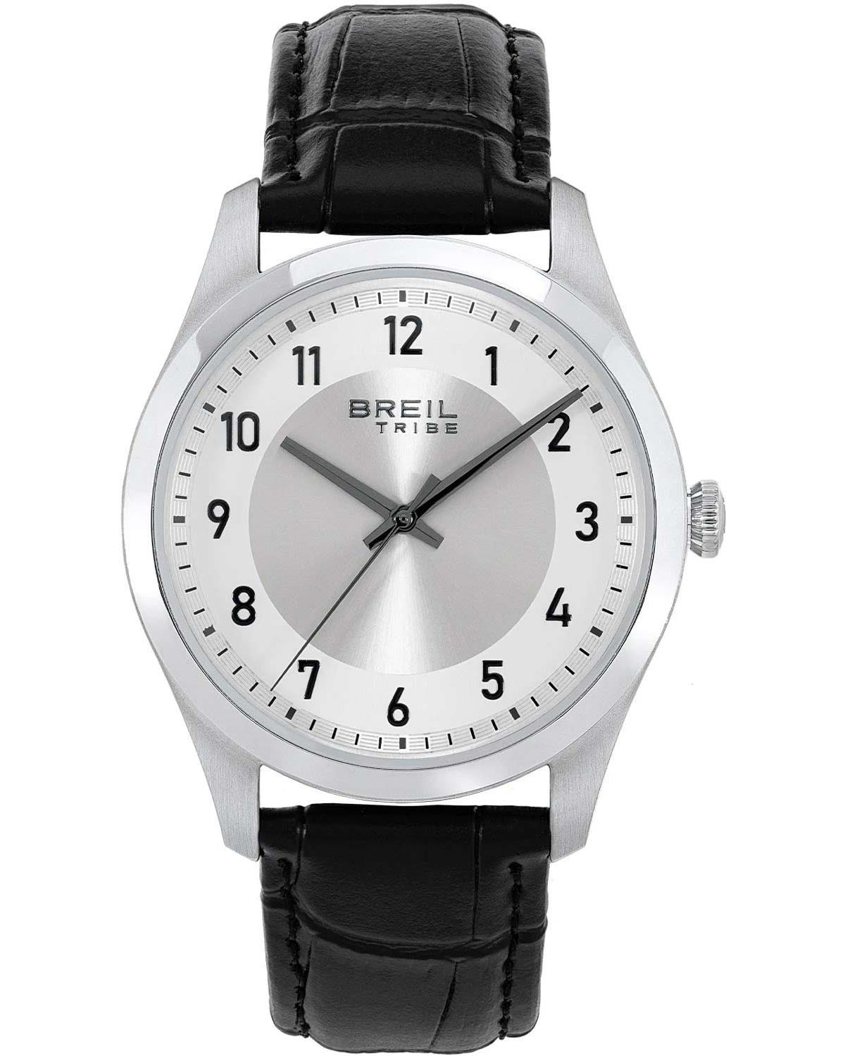 Ρολόι BREIL Tribe Refine Black Leather Strap
