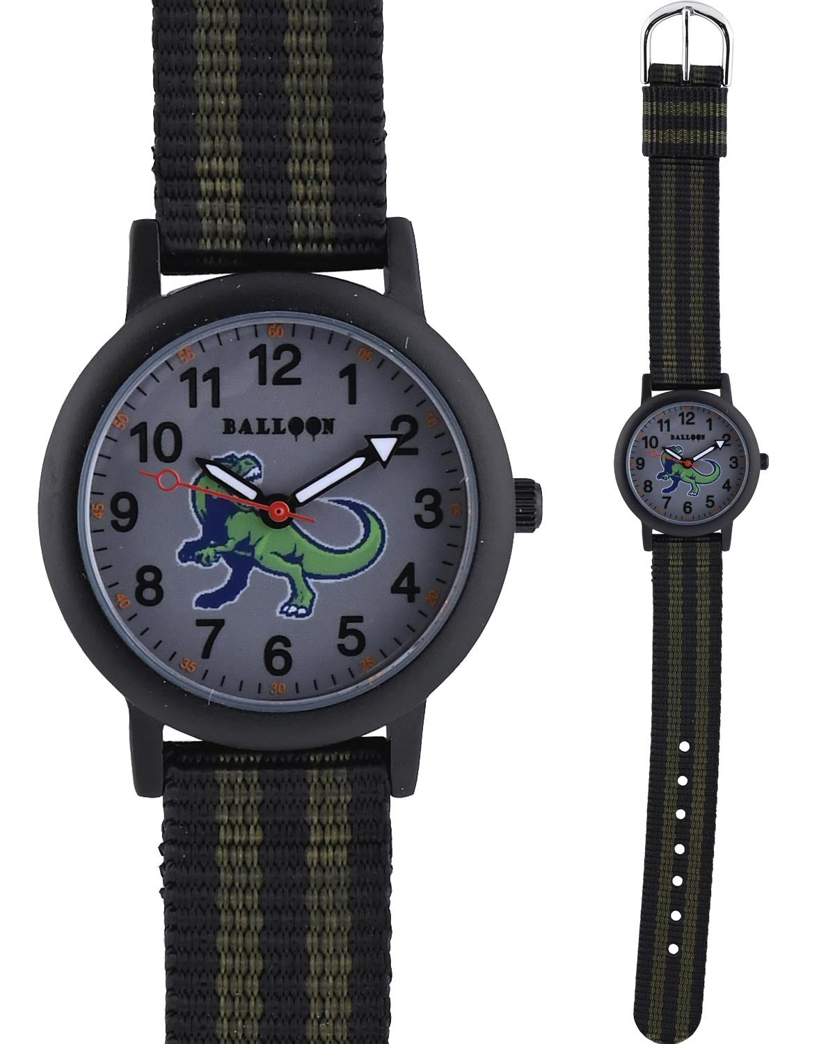 Παιδικό ρολόι BALLOON Boys Dinosaur T-REX Two Tone Fabric Strap