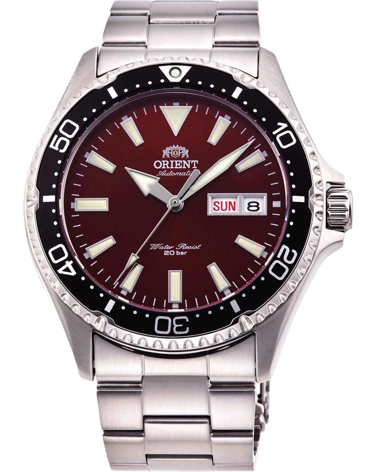 ORIENT Sports Diver Mako Automatic Silver Stainless Steel Bracelet
