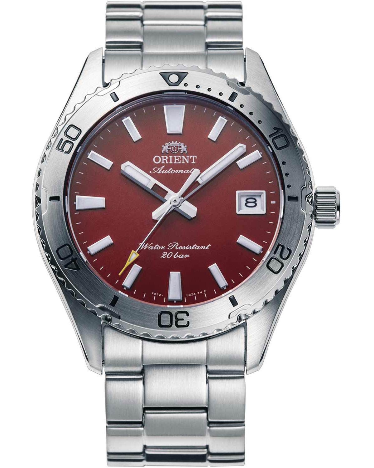 Ρολόι ORIENT Sports Mako 40 Automatic Silver Stainless Steel Bracelet