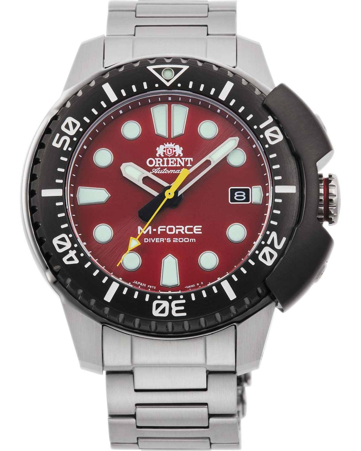 Ρολόι ORIENT Sports M-Force Diver Automatic Silver Stainless Steel Bracelet