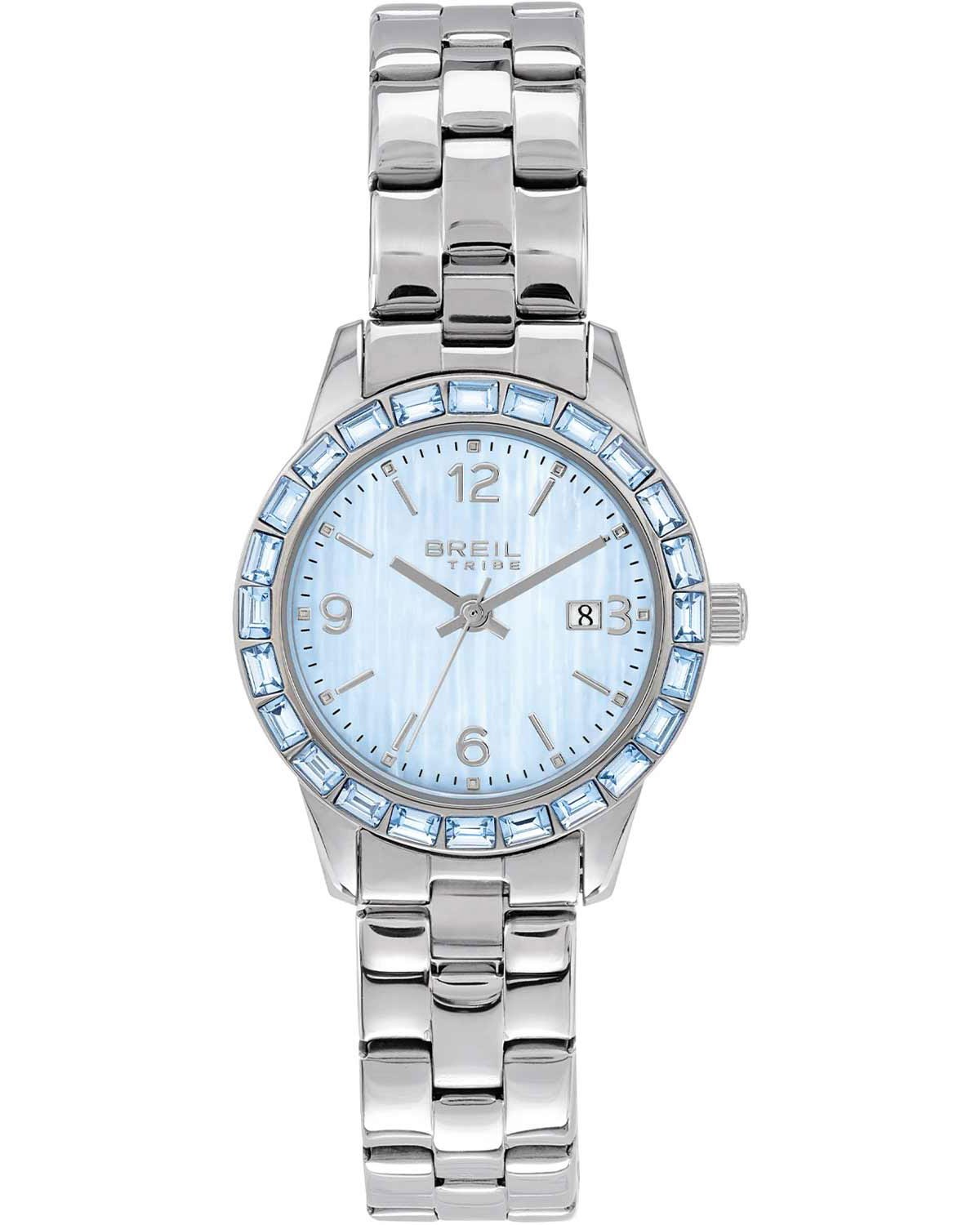 Ρολόι BREIL Tribe Glow And Go Crystals Silver Stainless Steel Bracelet