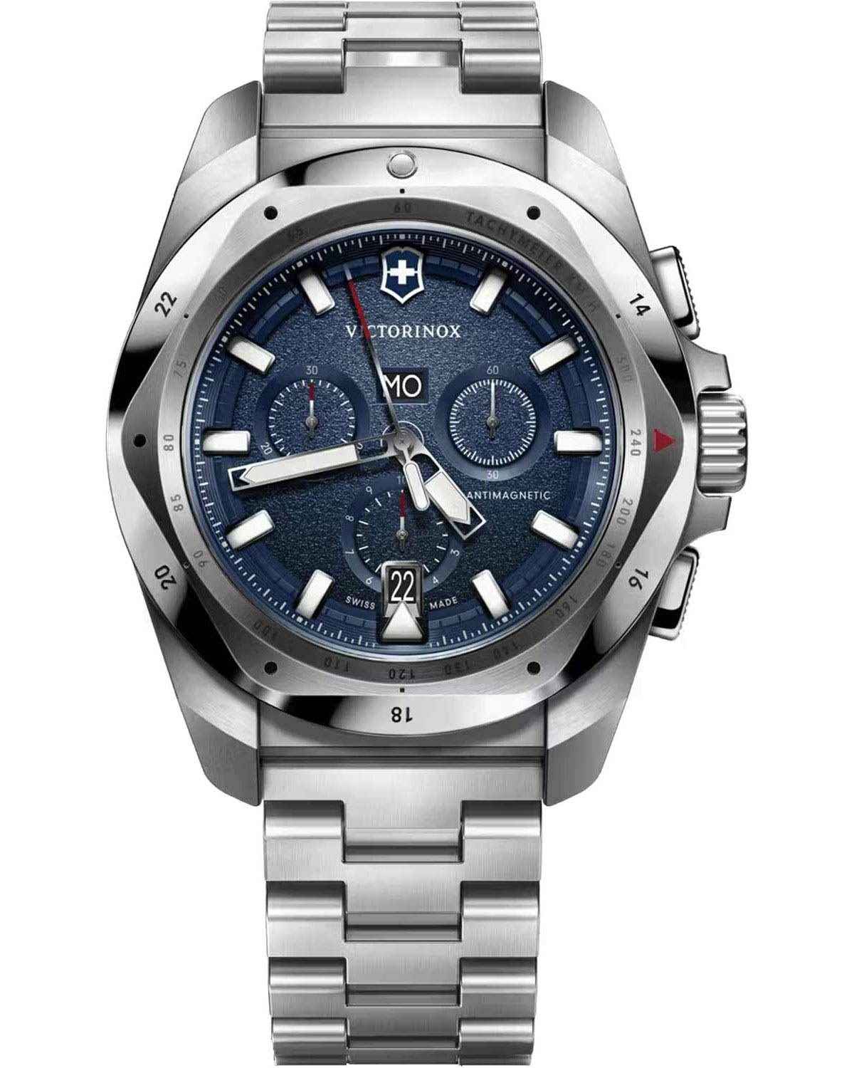 Ρολόι VICTORINOX I.N.O.X. Chronograph Silver Stainless Steel Bracelet