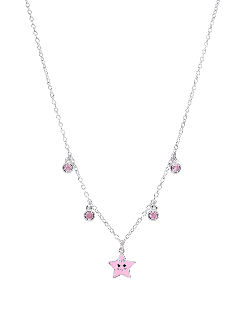 Ασημένιο Κολιέ Marea Silver Girls D03607-AQ