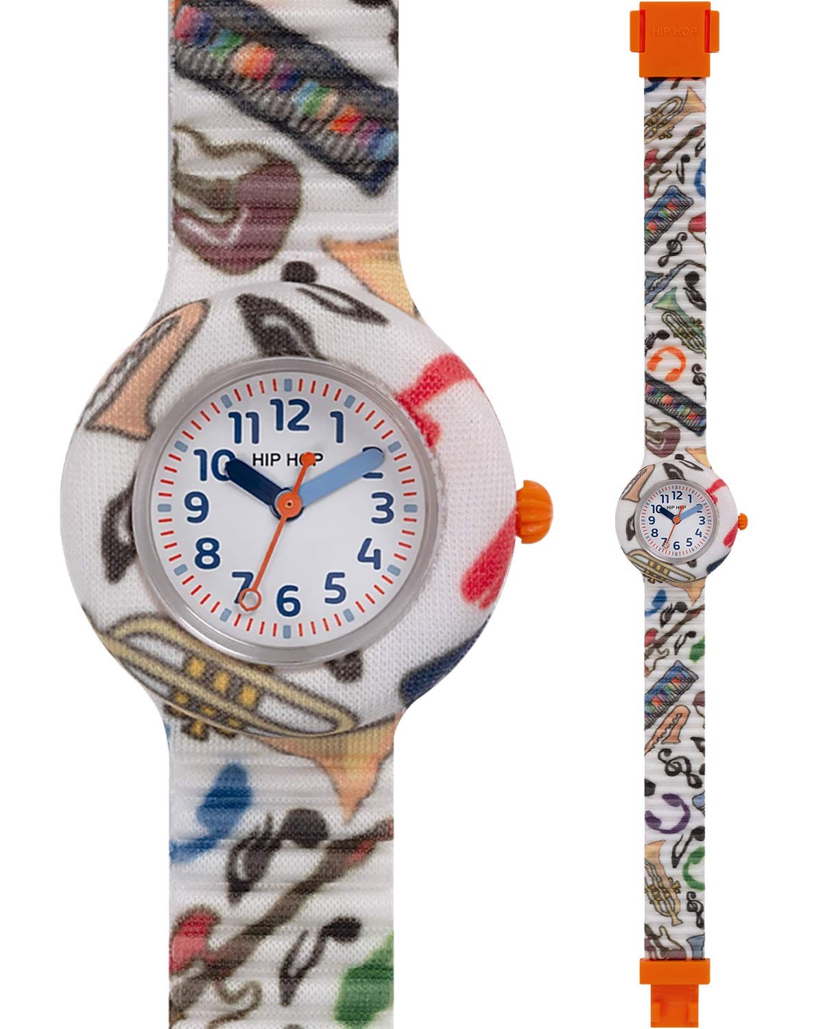 Παιδικό ρολόι HIP HOP Kids Fun Groovy Multicolor Combined Materials Strap