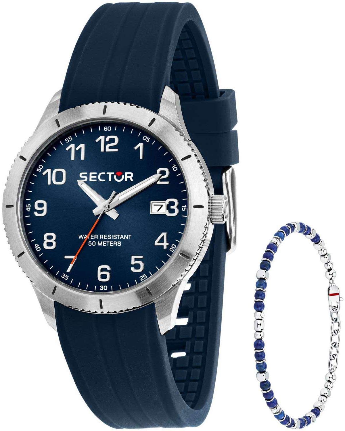 Ρολόι SECTOR 270 Blue Plastic Strap Gift Set