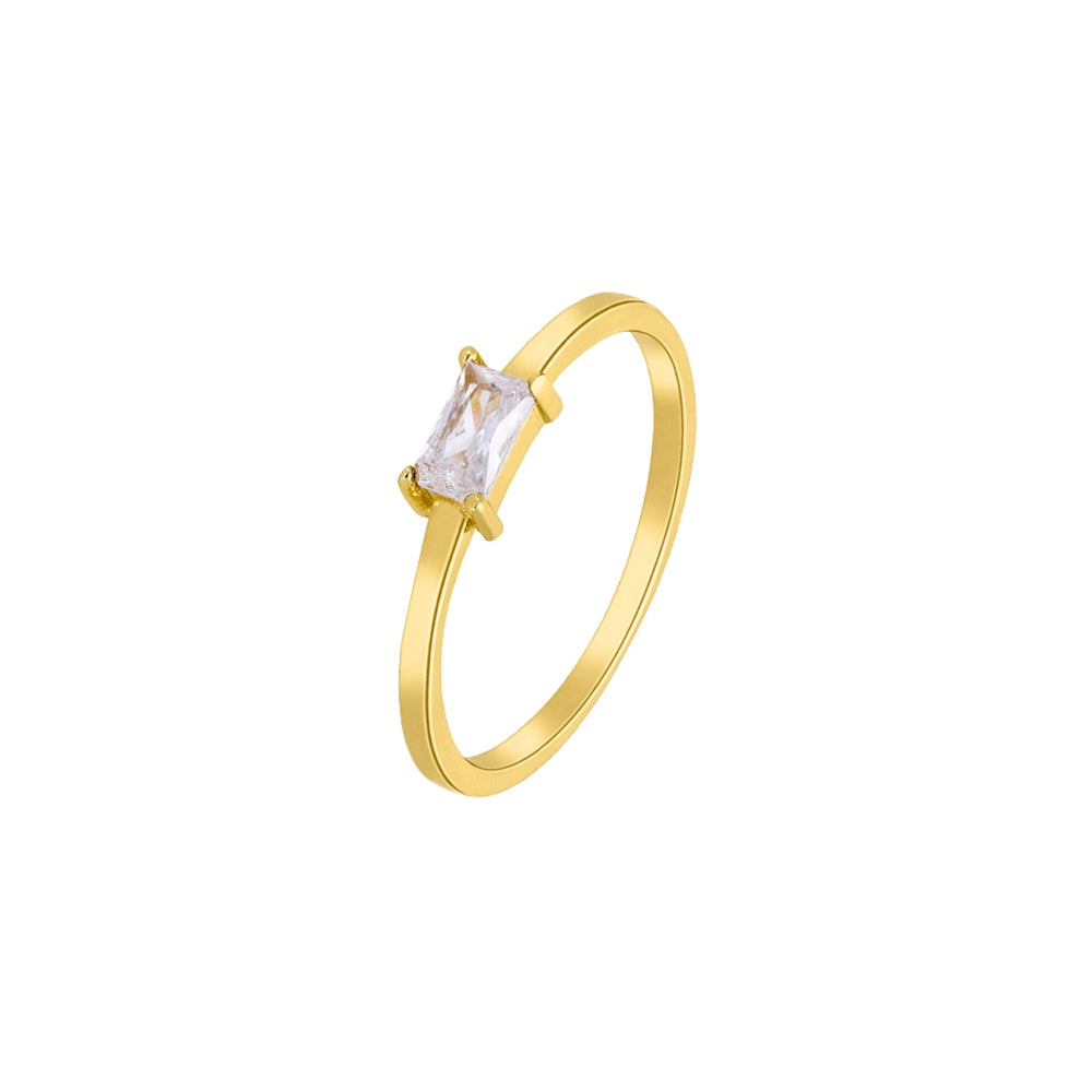 Ασημένιο δαχτυλίδι Marea Gold D02006-AE