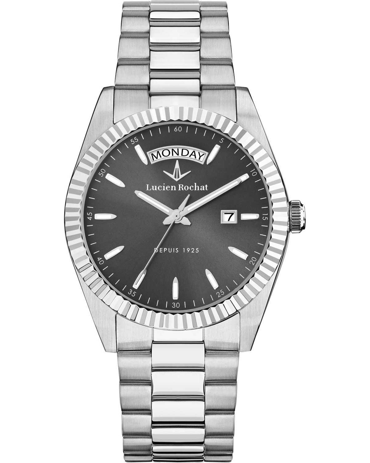 Ρολόι LUCIEN ROCHAT Bienne Silver Stainless Steel Bracelet
