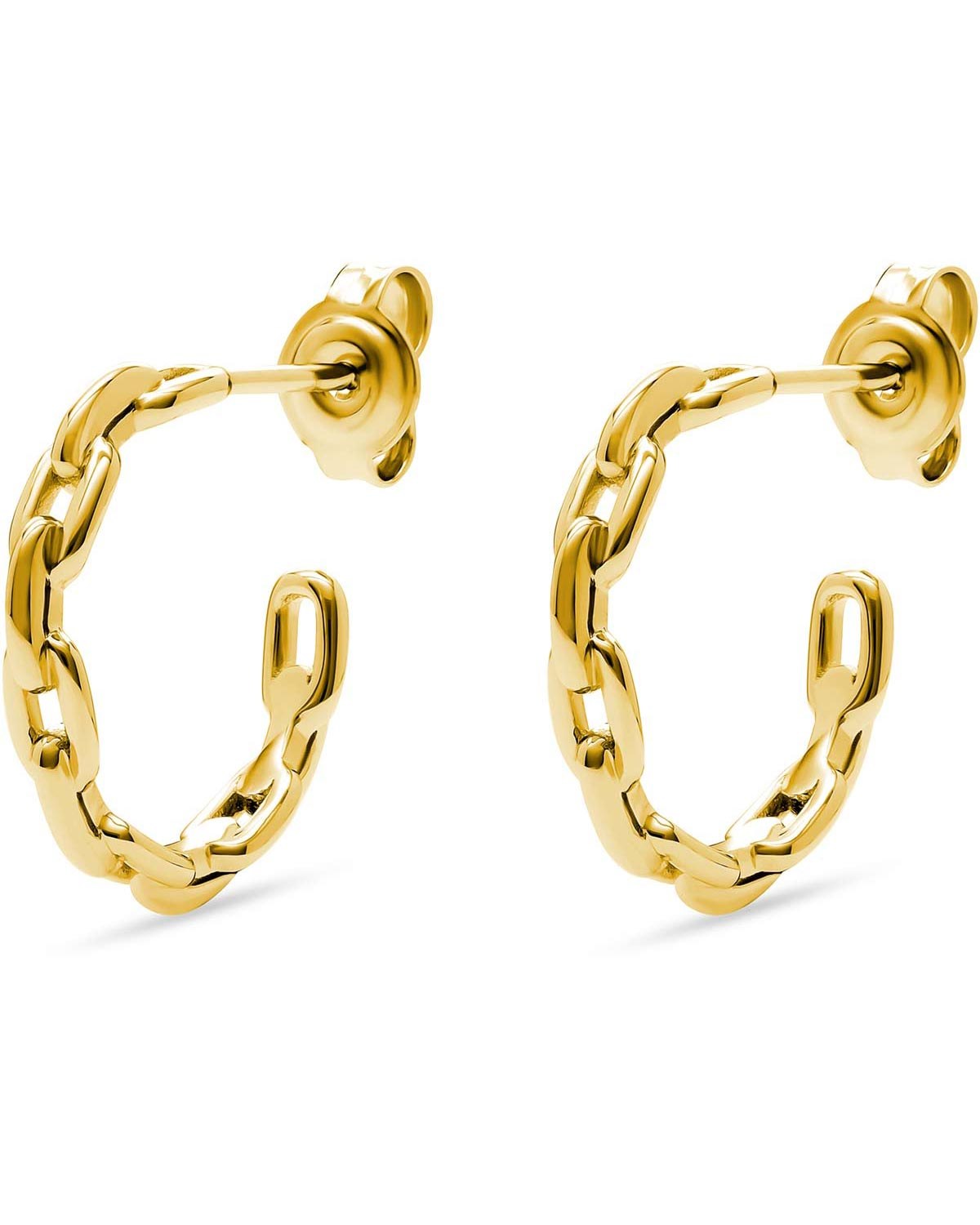 Σκουλαρίκια κρίκοι ESPRIT Chain από Ασήμι 925