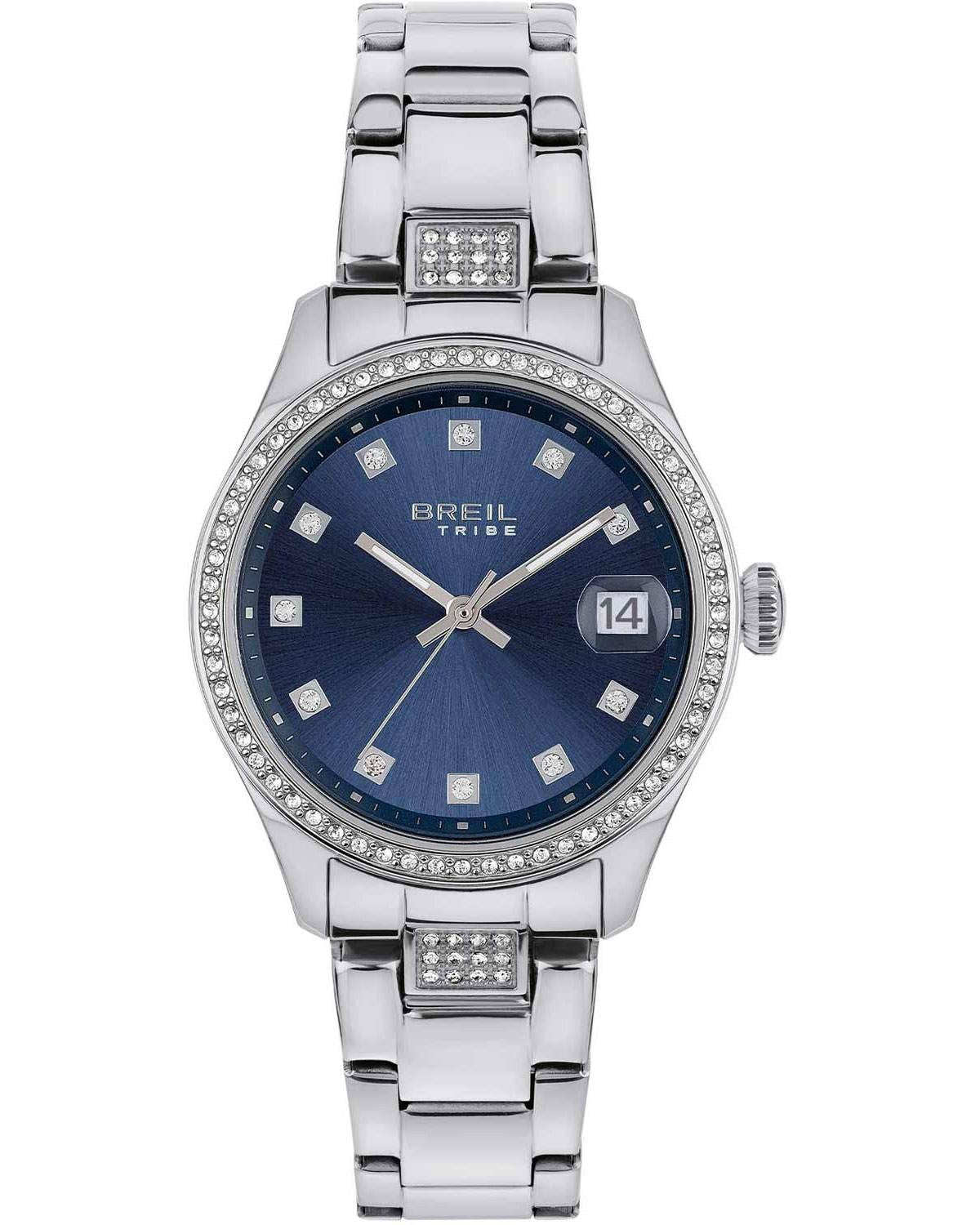 Ρολόι BREIL Tribe Classic Elegance Crystals Silver Stainless Steel Bracelet