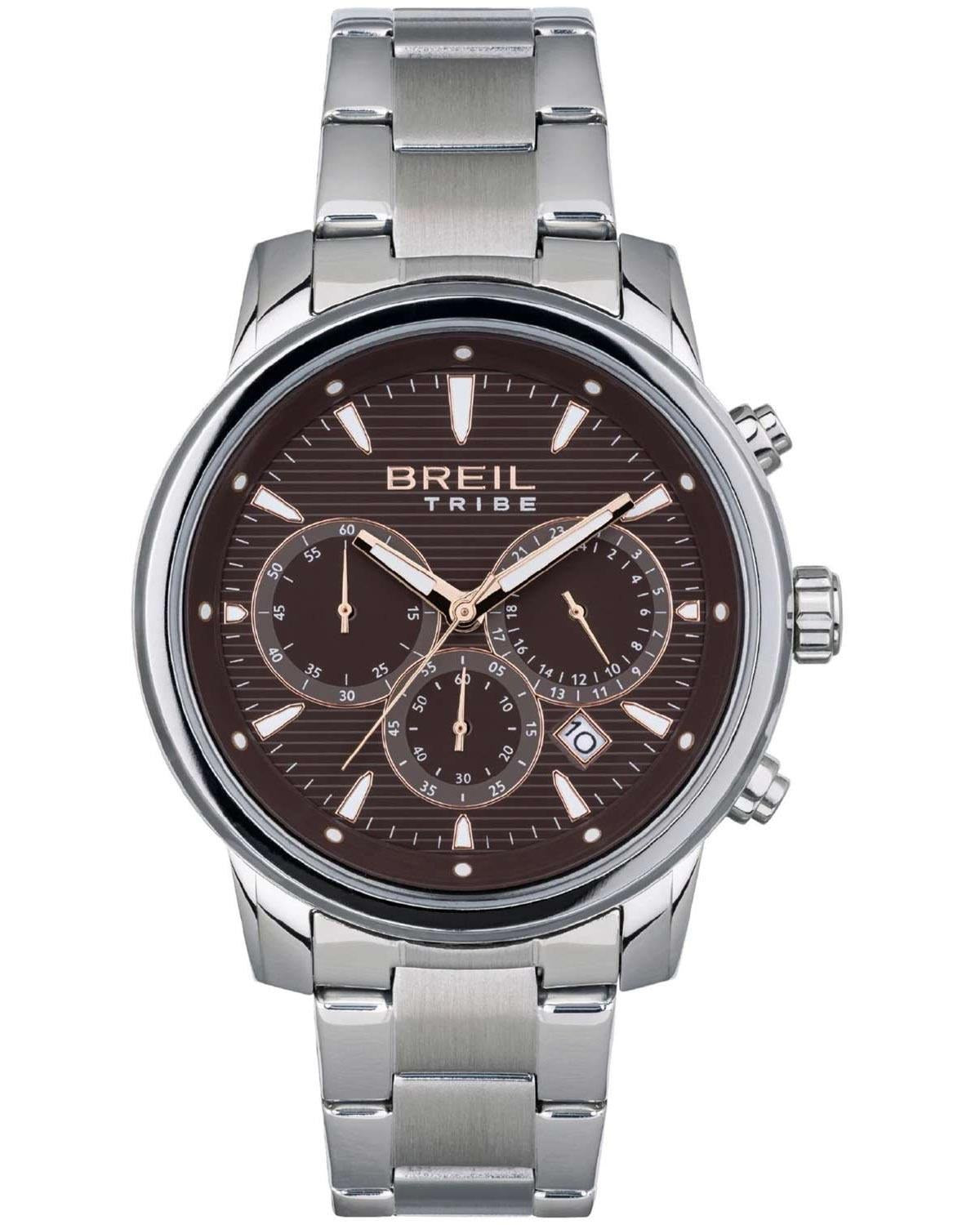 Ρολόι BREIL Tribe Caliber Chronograph Silver Stainless Steel Bracelet