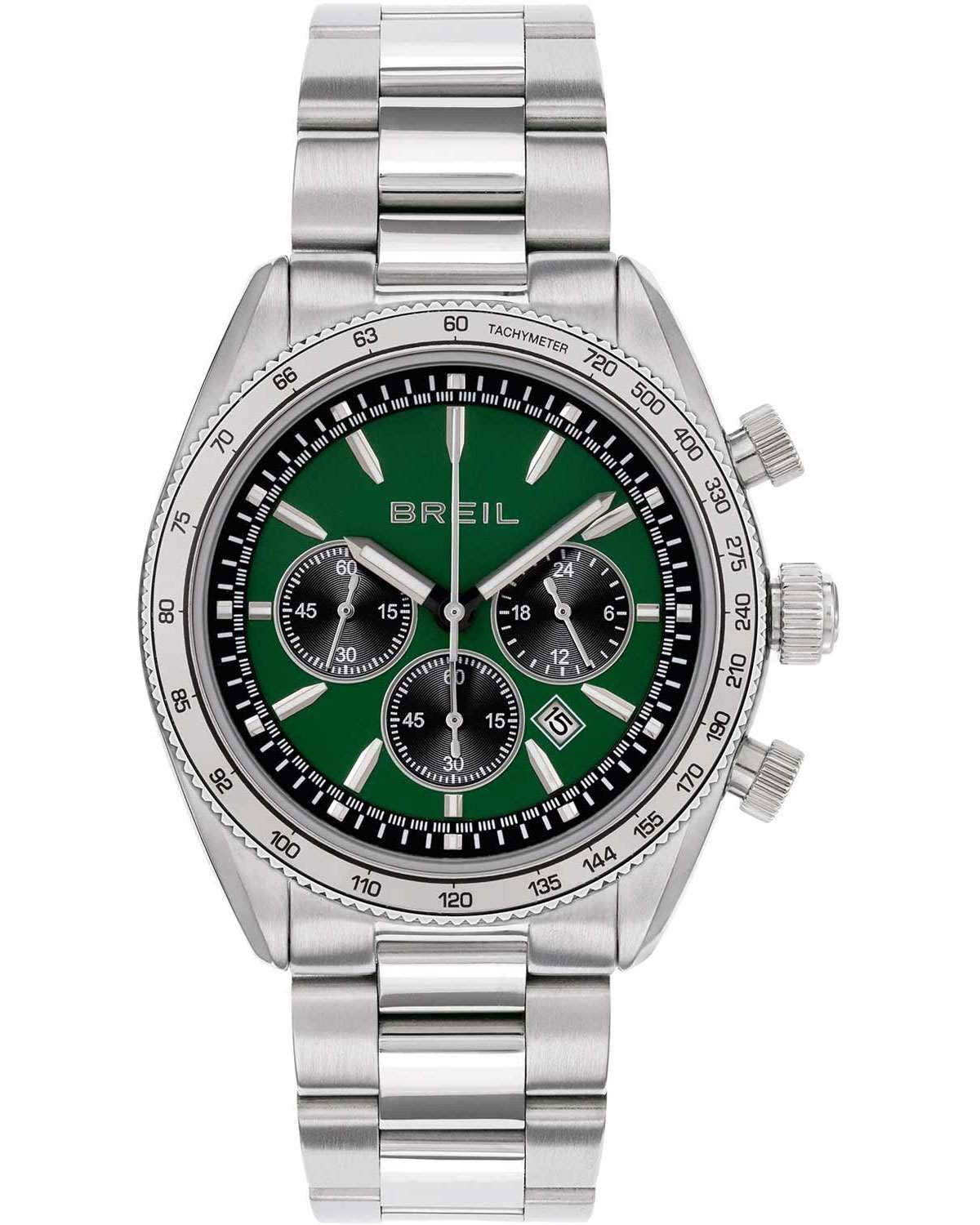 Ρολόι BREIL Vanguard Chronograph Silver Stainless Steel Bracelet