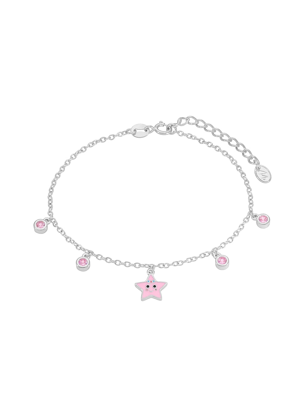 Ασημένιο Βραχιόλι Marea Silver Girls D03603-AQ