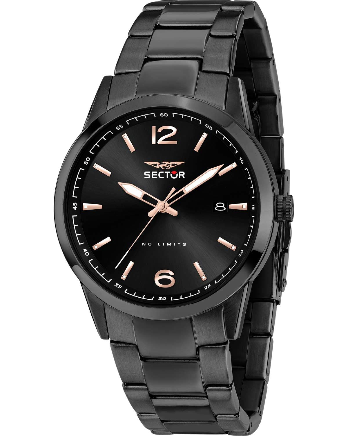 Ρολόι SECTOR 660 Black Stainless Steel Bracelet