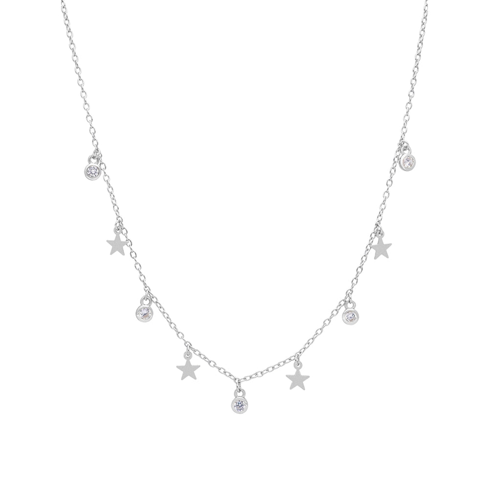 Ασημένιο κολιέ Marea Silver D02007-BM