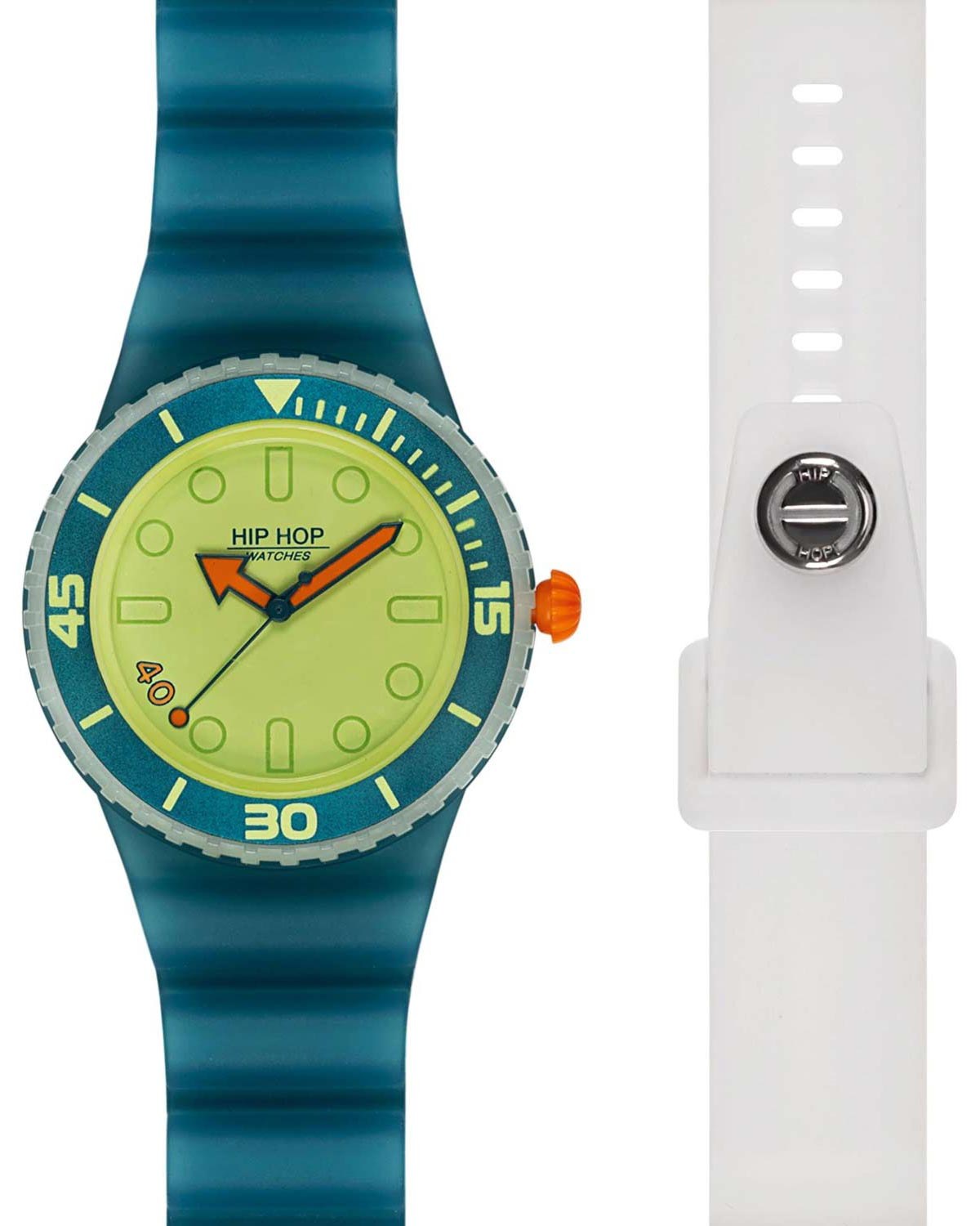 Ρολόι HIP HOP Master Silicone Strap 40th Anniversary Special Edition Gift Set