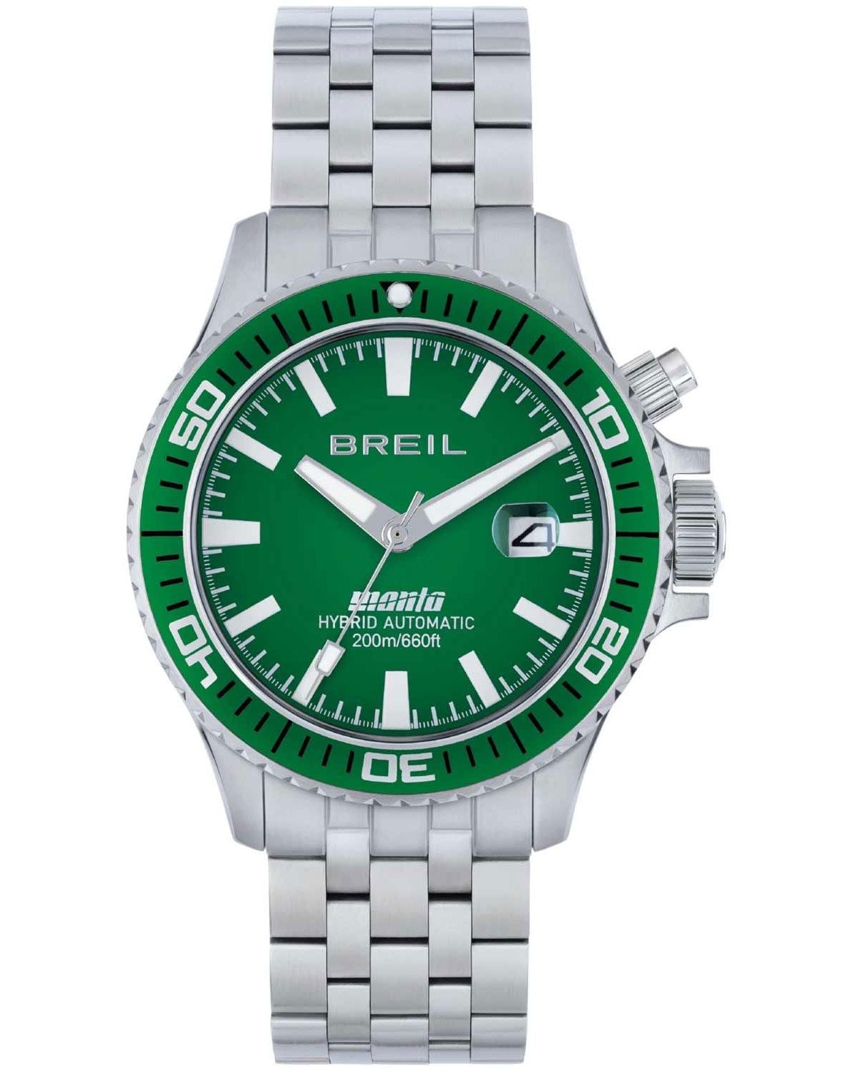 Ρολόι BREIL Manta P.R.O. Hybrid Automatic Silver Stainless Steel Bracelet