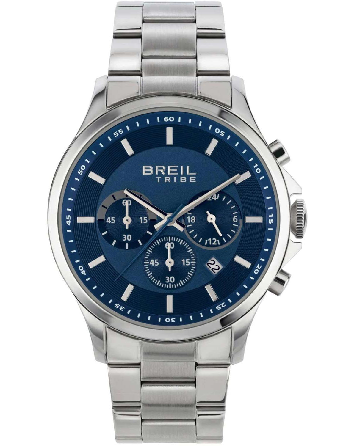 Ρολόι BREIL Tribe Kart Chronograph Silver Stainless Steel Bracelet