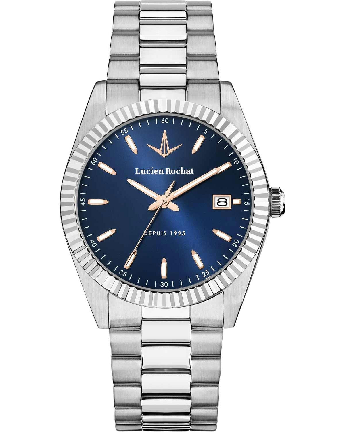 Ρολόι LUCIEN ROCHAT Bienne Silver Stainless Steel Bracelet