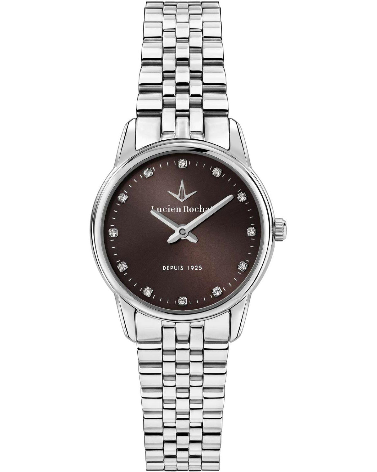 Ρολόι LUCIEN ROCHAT Iconic Diamonds Silver Stainless Steel Bracelet