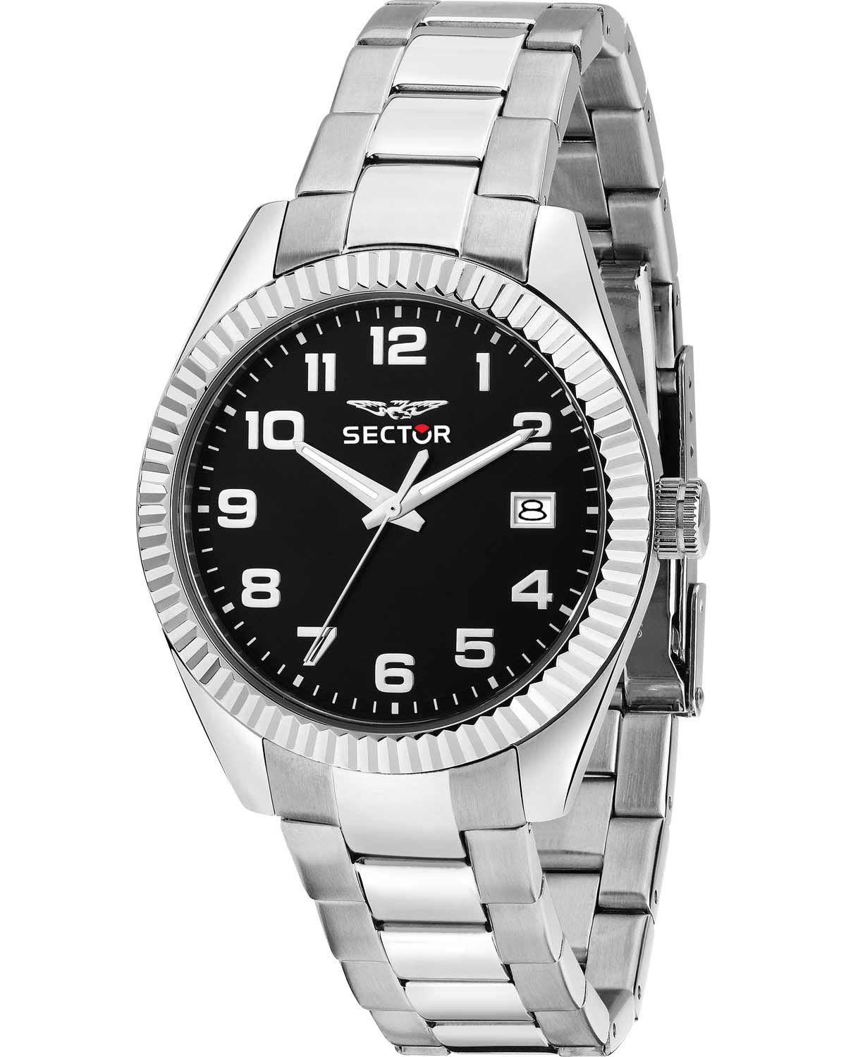 Ρολόι SECTOR 240 Silver Stainless Steel Bracelet