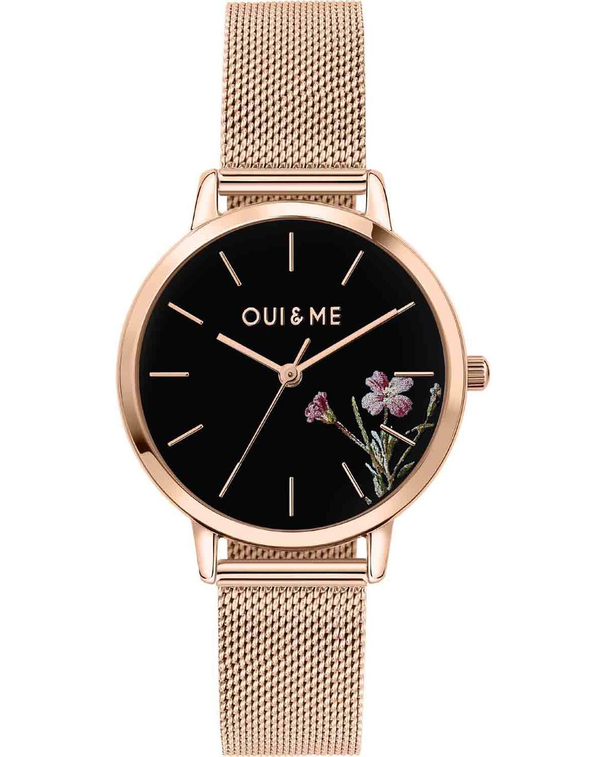 Ρολόι OUI&ME Fleurette Rose Gold Stainless Steel Bracelet