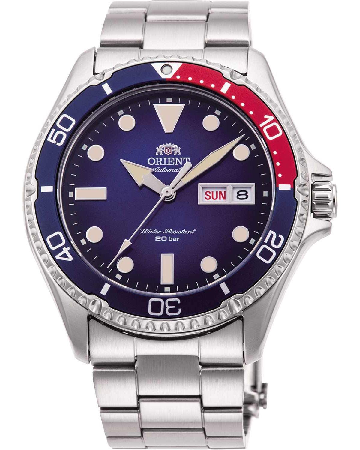 Ρολόι ORIENT Sports Vintage Diver Automatic Silver Stainless Steel Bracelet
