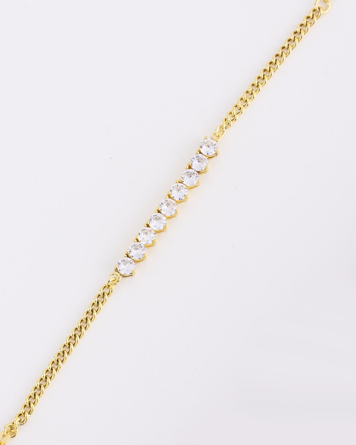 Βραχιόλι KIKI Star Collection από επιχρυσωμένο ασήμι 925 και ζιργκόν
