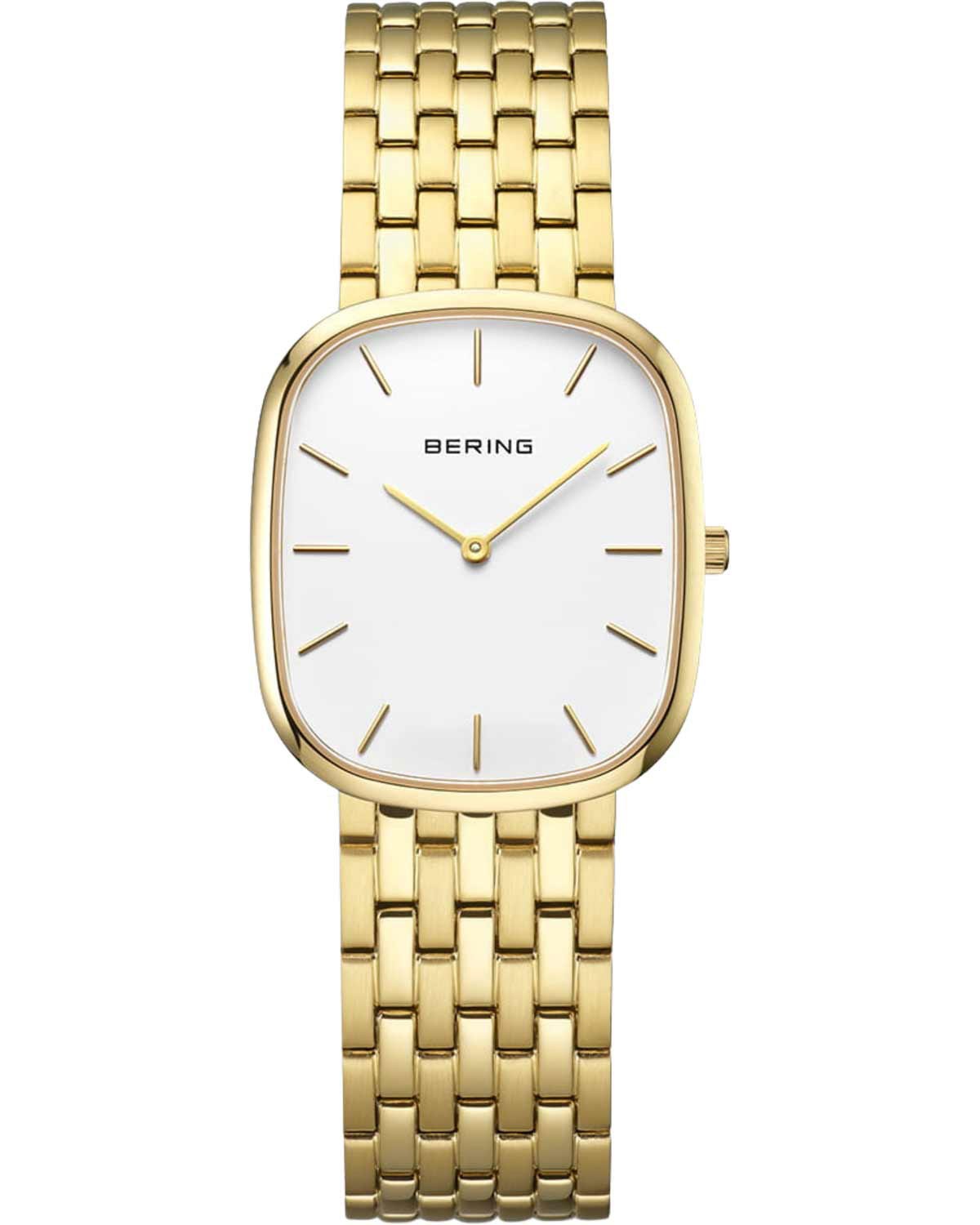 Γυναικείο ρολόι BERING Classic με χρυσό μπρασελέ από ανοξείδωτο ατσάλι