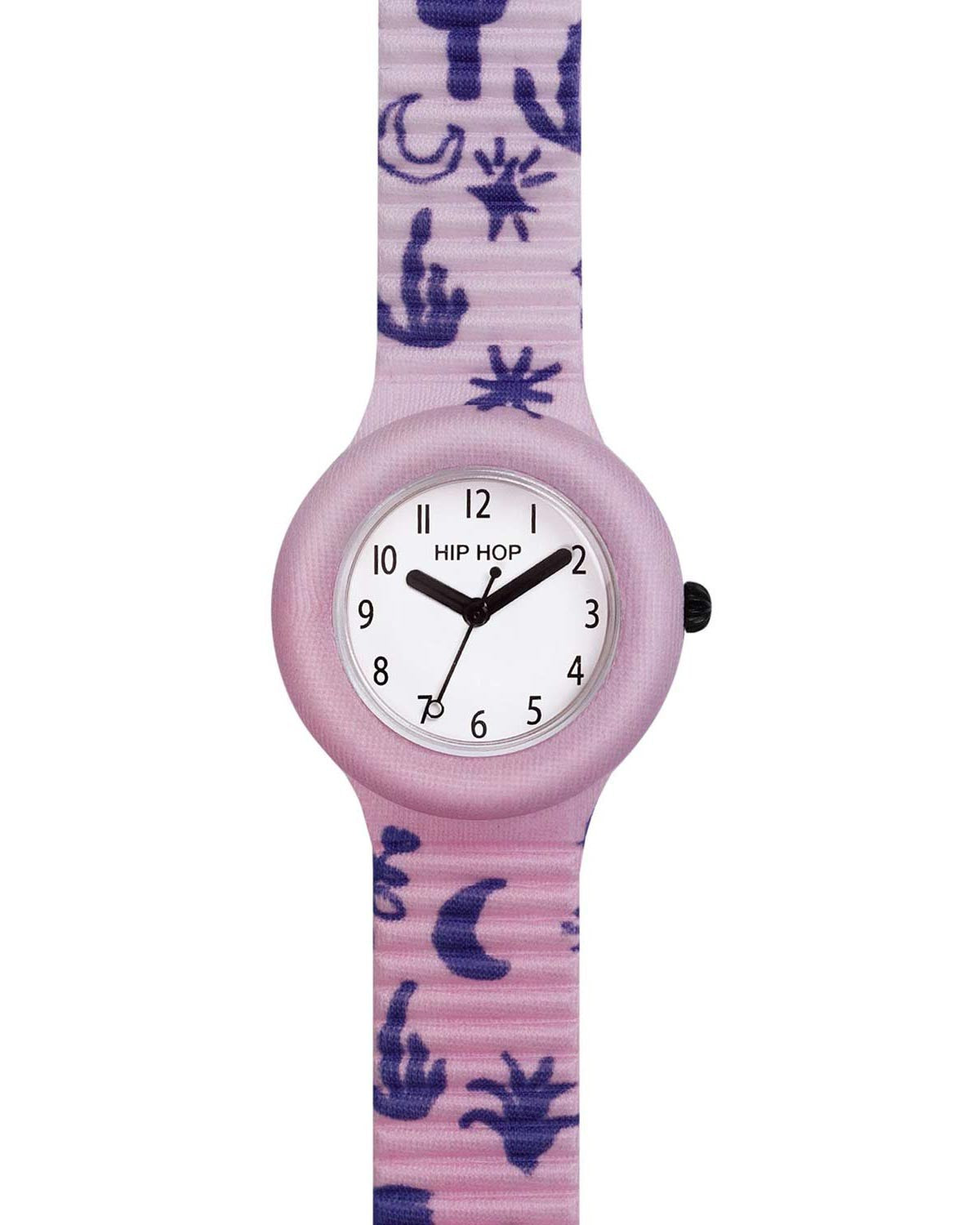 Ρολόι HIP HOP California Vibes Moonlight Purple Combined Materials Strap