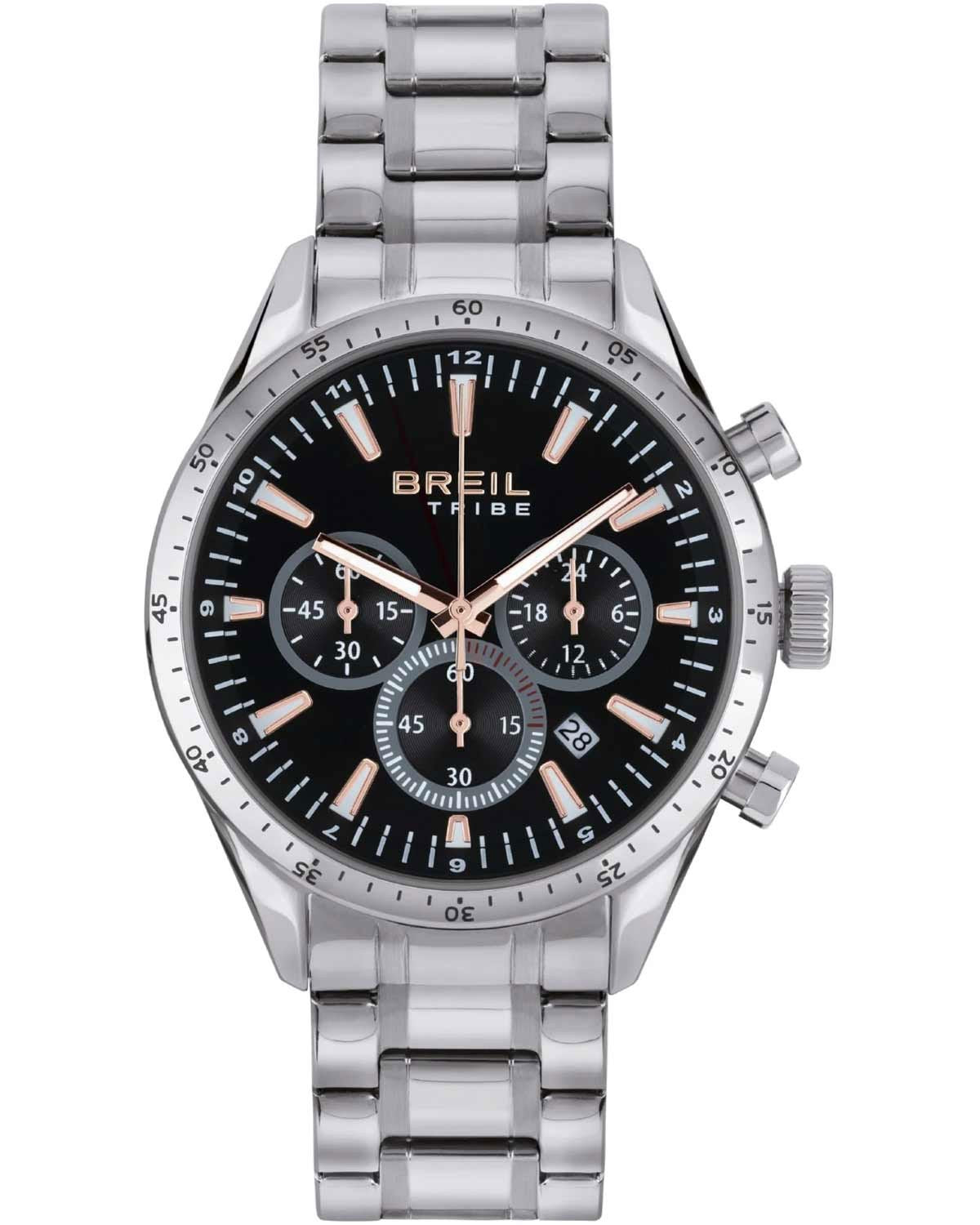Ρολόι BREIL Tribe Jato Chronograph Silver Stainless Steel Bracelet