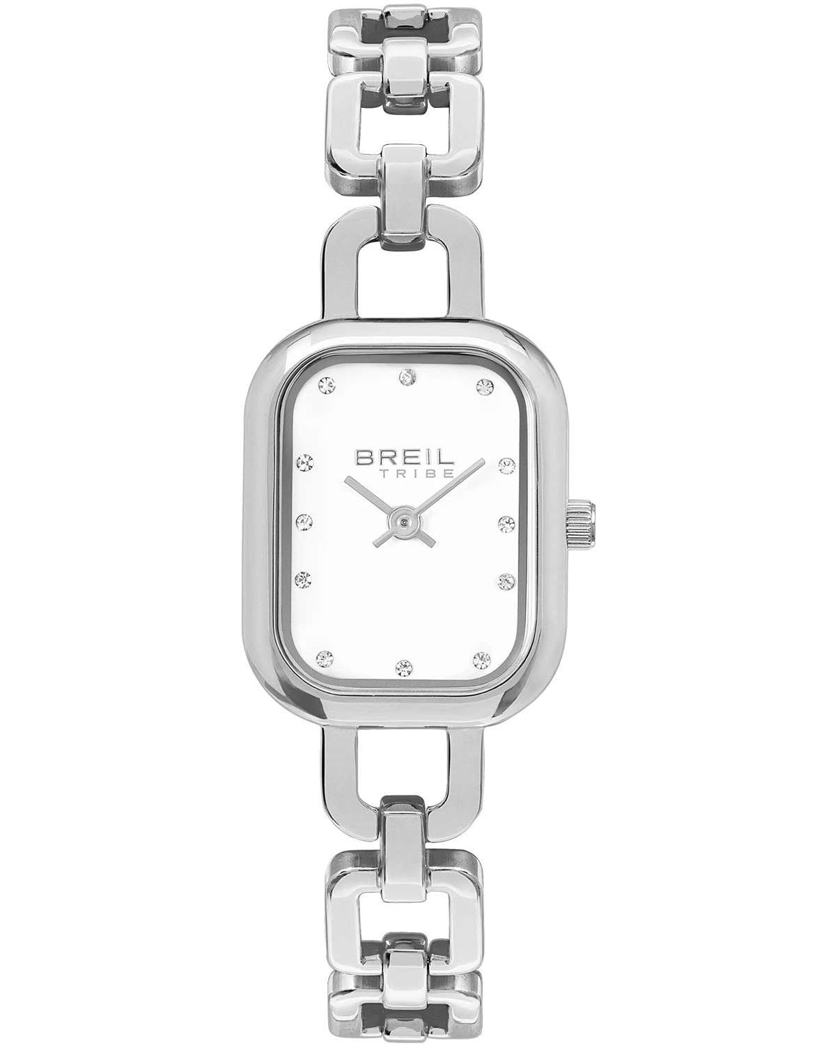 Ρολόι BREIL Tribe Bon Ton Crystals Silver Stainless Steel Bracelet