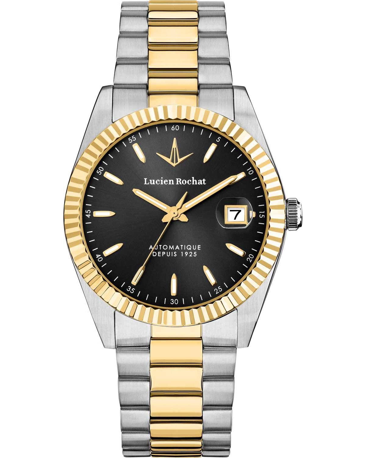 Ρολόι LUCIEN ROCHAT Bienne Automatic Two Tone Stainless Steel Bracelet