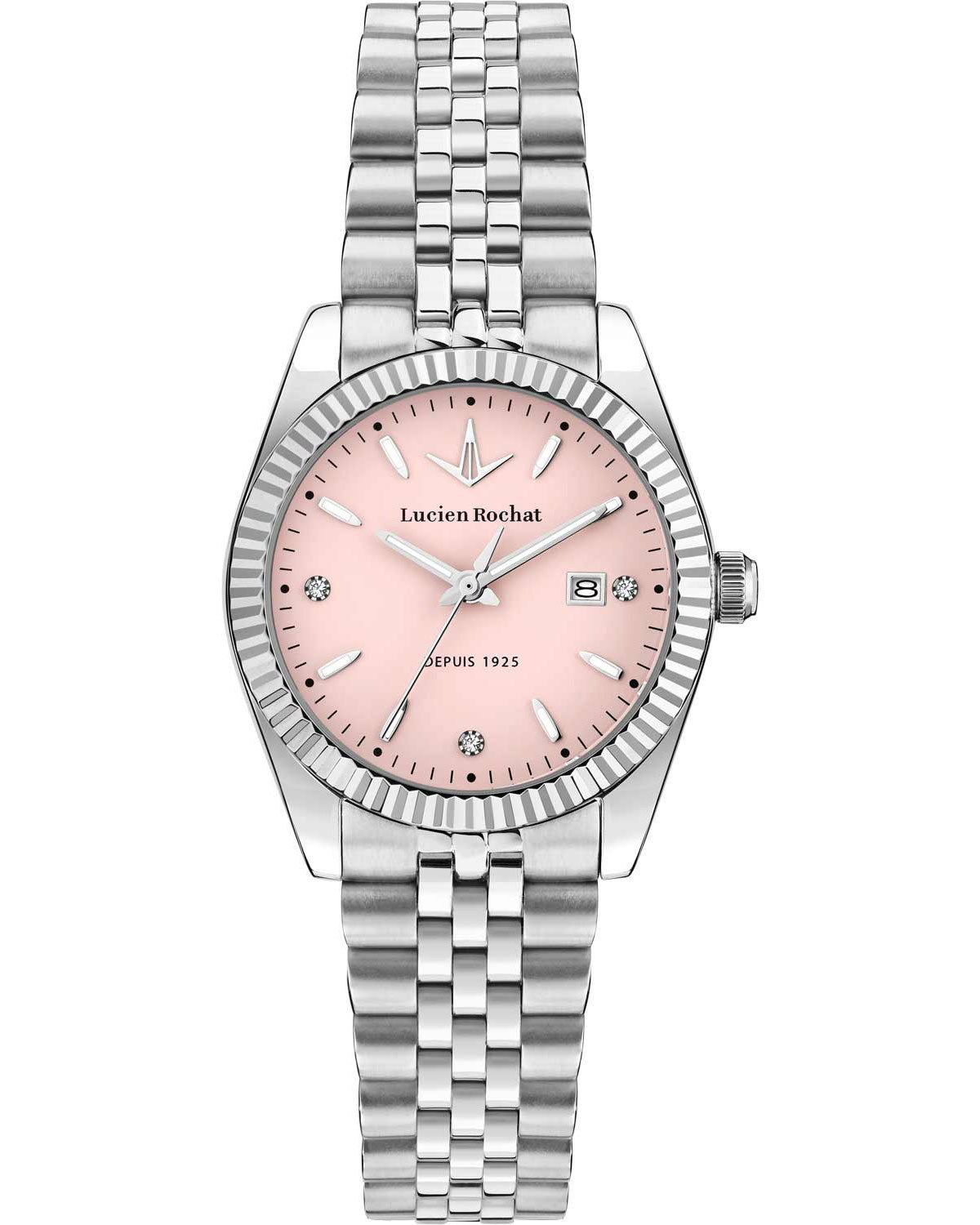 Ρολόι LUCIEN ROCHAT Bienne Silver Stainless Steel Bracelet