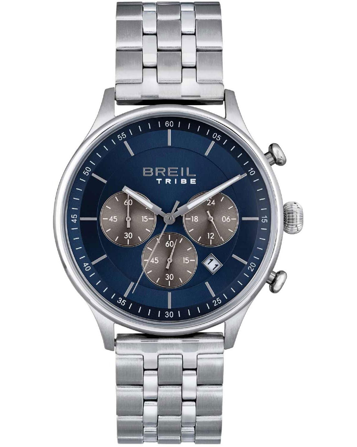 Ρολόι BREIL Tribe Classy Chronograph Silver Stainless Steel Bracelet