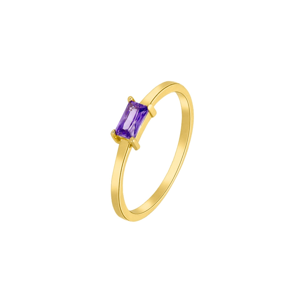 Ασημένιο δαχτυλίδι Marea Gold D02006-AF
